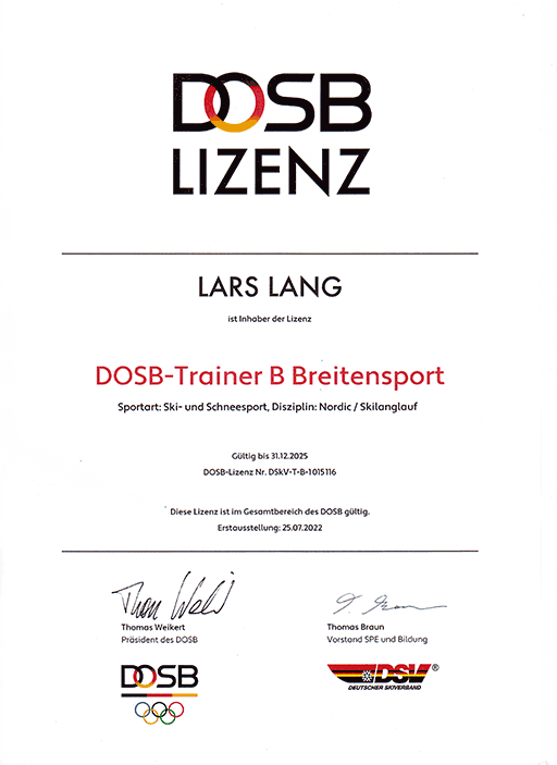 Bild: DOSB Lizenz Nordic - Lars Lang